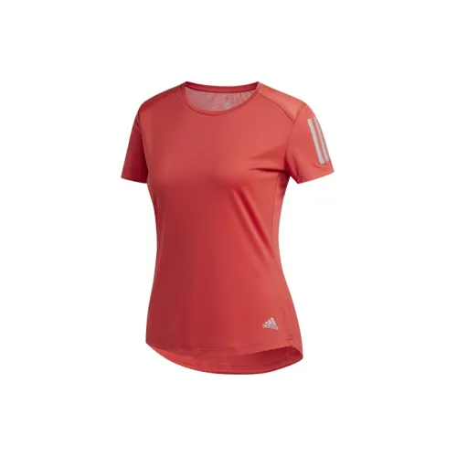 Adidas T-Shirts Women's Honor Red