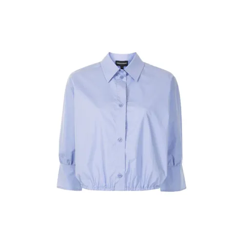 EMPORIO ARMANI Shirts Women's Blue