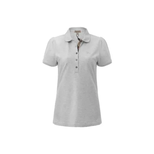 Burberry Polo Shirts Women's Gray