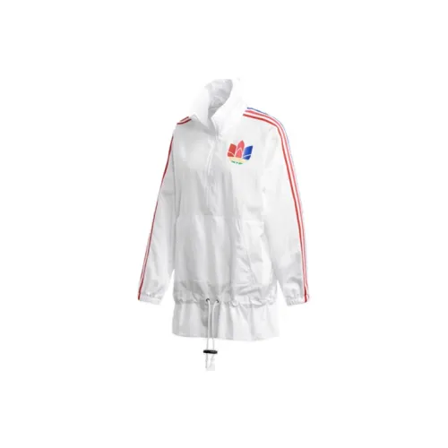 Adidas Originals Trench Coats Women's White