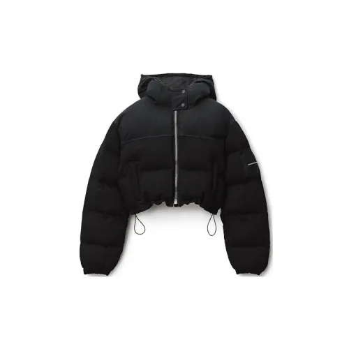 Alexander Wang Cropped Coats Women's Black