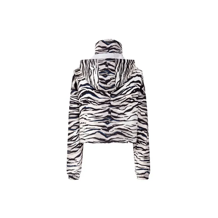 FENDI Trench Coats Women's Black White-1