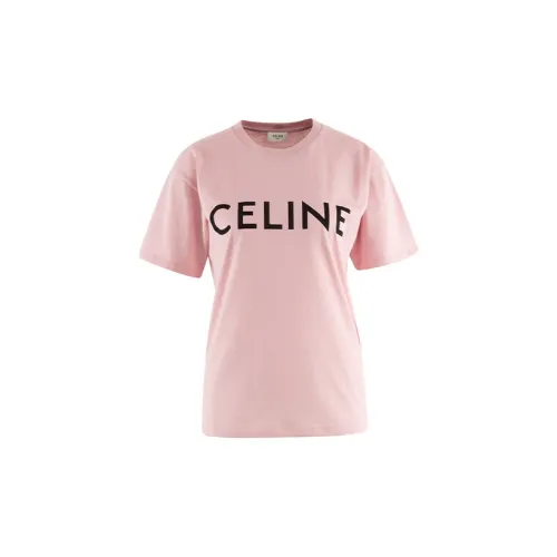 CELINE T-Shirts Women's Pink