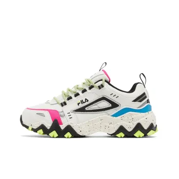FILA Oakmont Cushioning Anti-Slip And Wear-Resistant Low-Top Casual Shoes Women's White