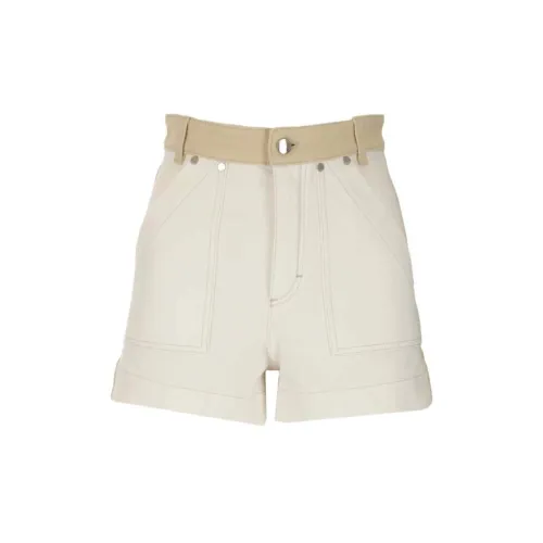 Chloé Denim Shorts Women's White