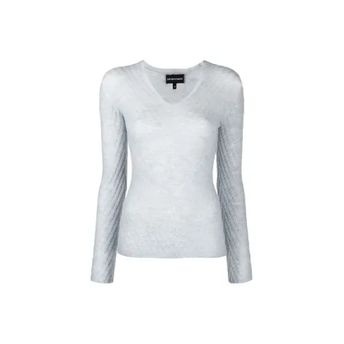 EMPORIO ARMANI Sweaters Women's Blue Gray