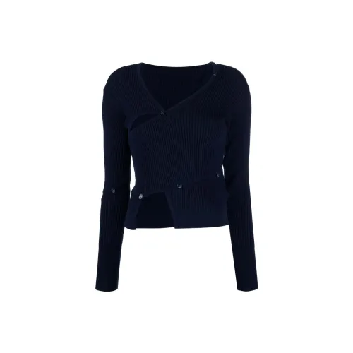 Jacquemus Sweaters Women's Navy Blue