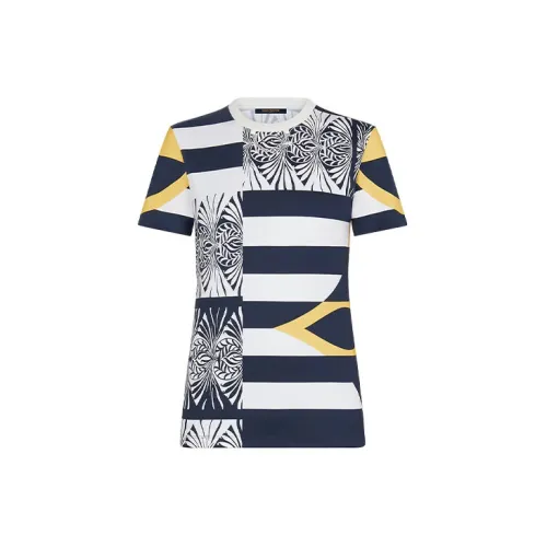 LOUIS VUITTON New Quarterly Products Of LV T-Shirts Women's Blue