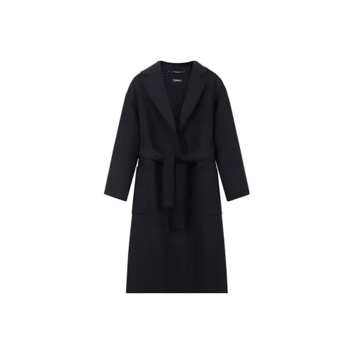 'S MAX MARA Coats Women's Dark Blue