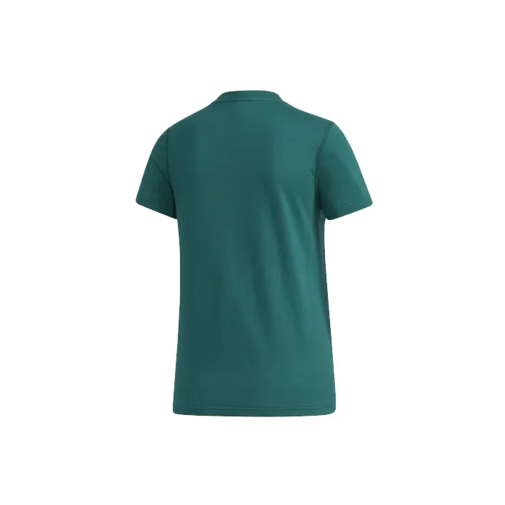 Adidas Neo Regular T Shirt Women's Forest Green-1