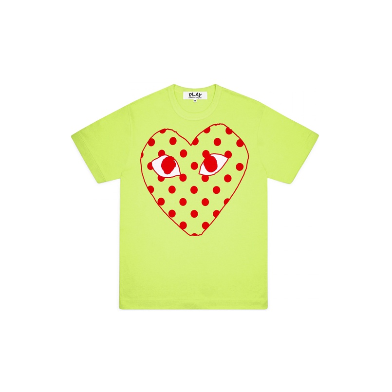 CDG Play T Shirts Women s Green POIZON