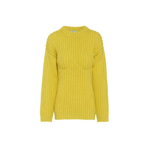 PRADA Cashmere Sweaters Women's Lemon