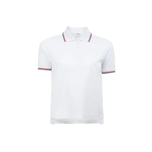 THOM BROWNE Polo Shirts Women's White