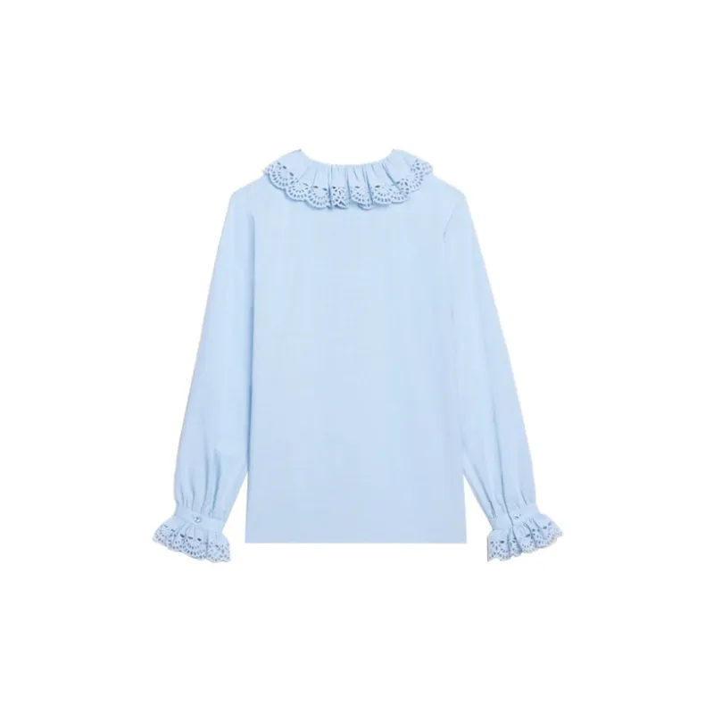 CELINE Shirts Women's Light Blue-1