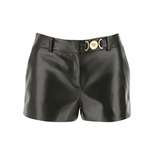 VERSACE Casual Shorts Women's Black