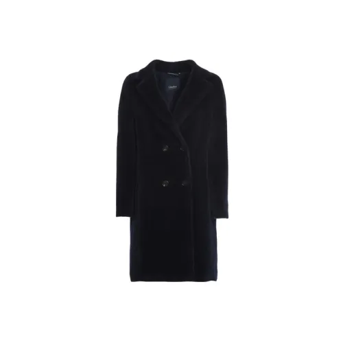 'S MAX MARA Coats Women's Dark Blue