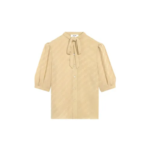 CELINE Shirts Women's Beige