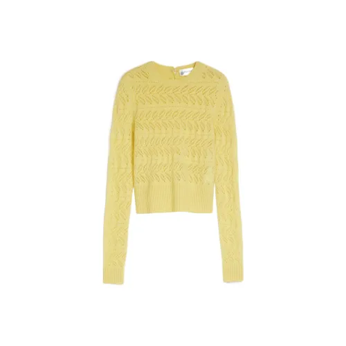 SportMax Cashmere Sweaters Women's Yellow