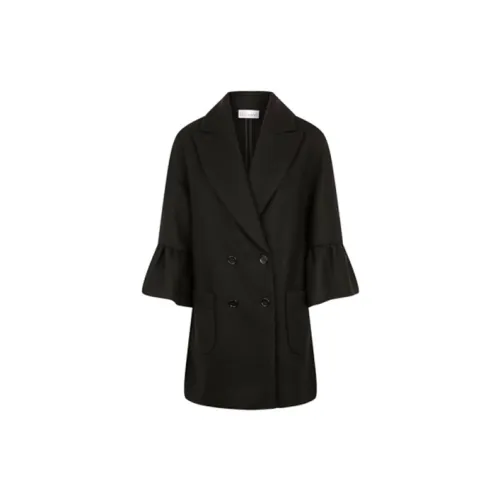 RED VALENTINO Velvet Jackets Women's Black