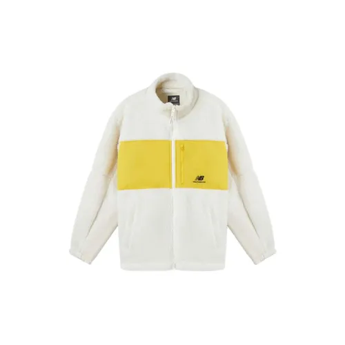 New Balance Velvet Jackets Unisex Yellow/White Multicolor