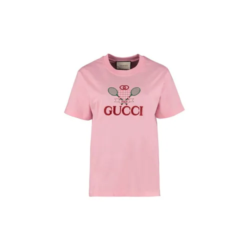 GUCCI T-Shirts Women's Pink