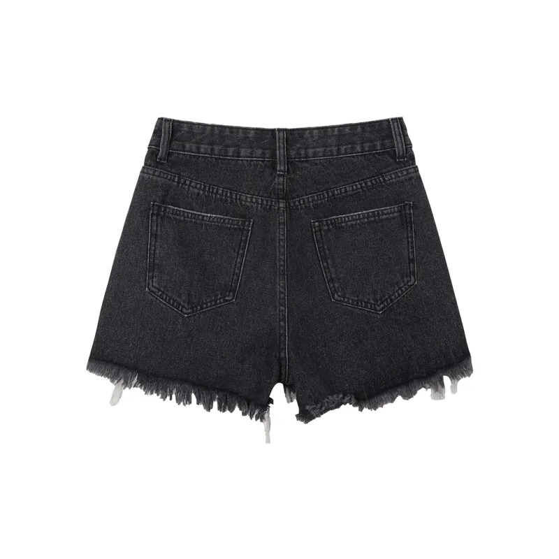 MEETLADY Denim Shorts Women's-6