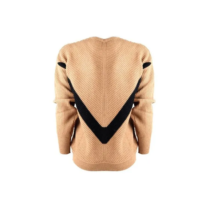 RED VALENTINO FW21 Loose Fit Sweater Women's Light Brown-1