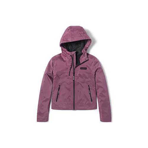 Timberland Cropped Coats Women's Grape Milkshake Color