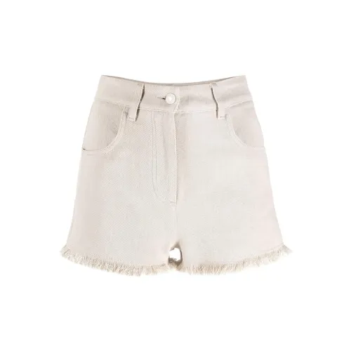 MSGM Denim Shorts Women's Brown