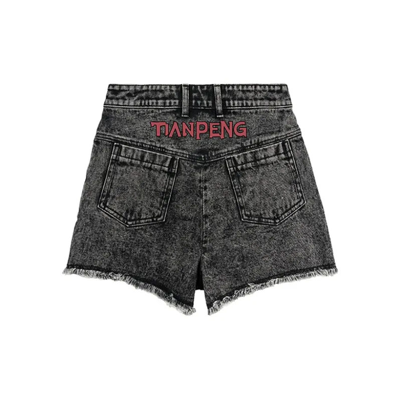 WOOKONG Denim Shorts Women's-5