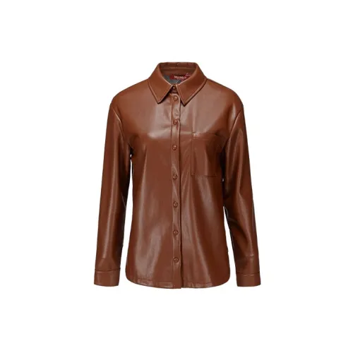 MaxMara Studio Jackets Women's Brown