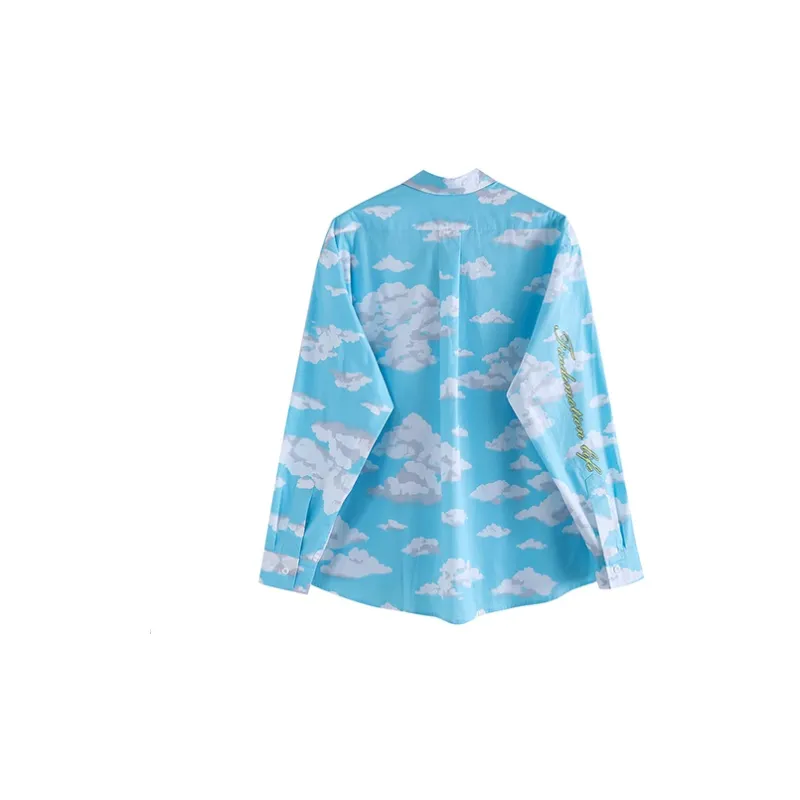 OAKAO Shirts Unisex Blue-1