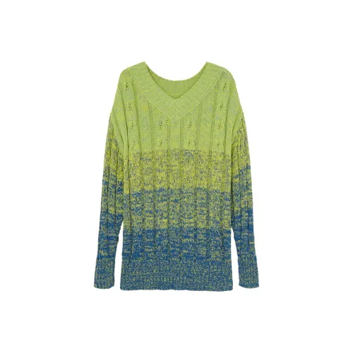 BABYGHOST Sweaters Women's Neon Green