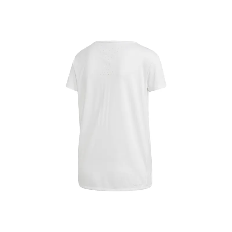 Adidas Set in Sleeve T Shirt Women's White-1
