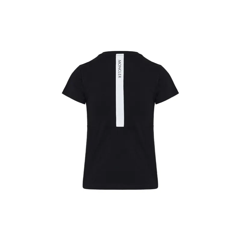 Moncler Rear stripe Slim fit T shirt-1