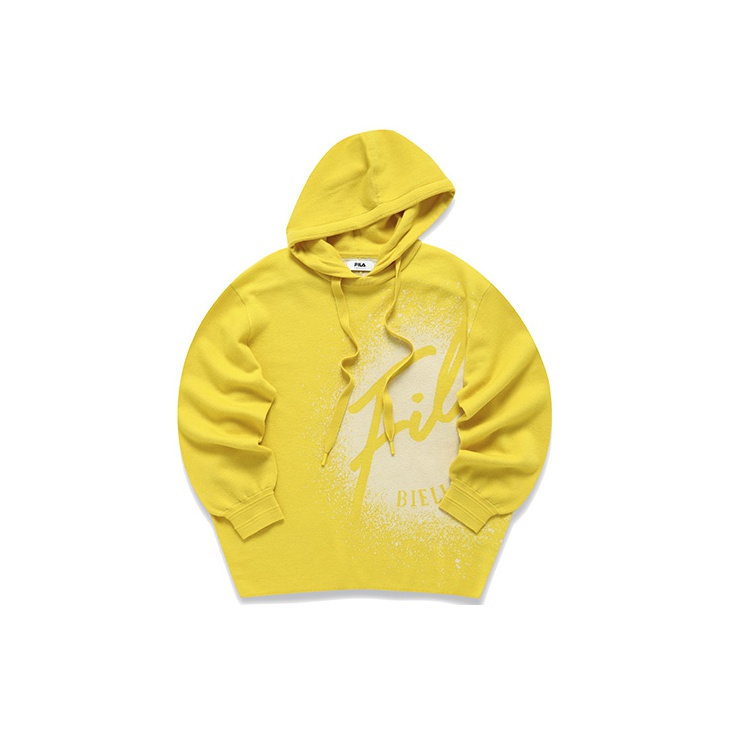 Yellow fila sweater discount