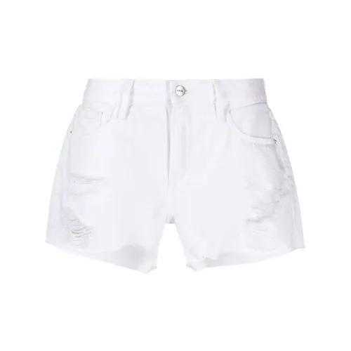 FRAME Denim Shorts Women's White