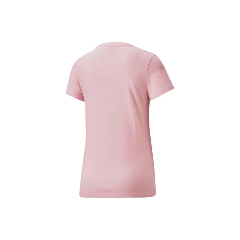 PUMA Set in Sleeve T Shirt Women's Pink-1