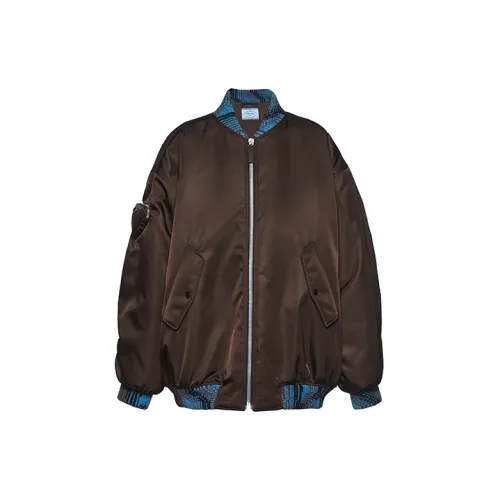 PRADA Jackets Women's Dark Brown