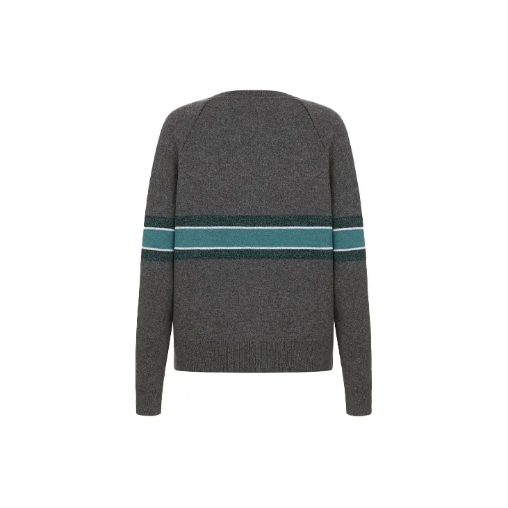 DIOR Quarterly New Products Cashmere Sweaters Women's Gray-1