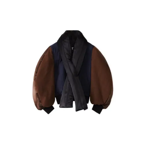LOEWE Jackets Women's Blue Brown Multicolor