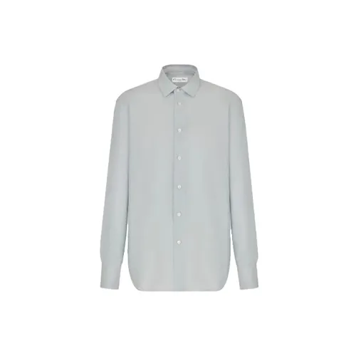 DIOR Quarterly New Products Shirts Women's Light Blue