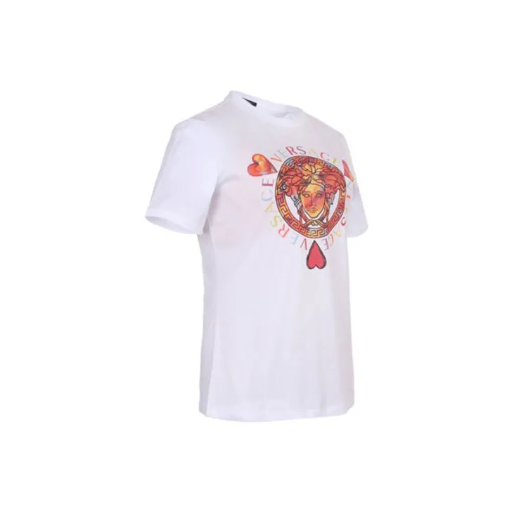 FANSIZHE VERSACE T Shirt Women's White-2