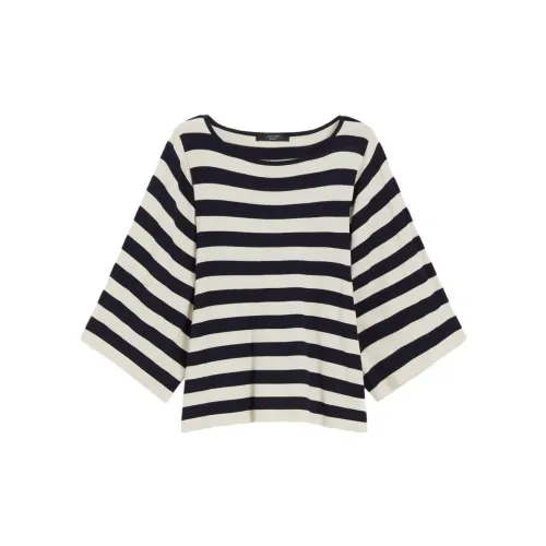 WEEKEND MaxMara Sweater Women's Off White Blue