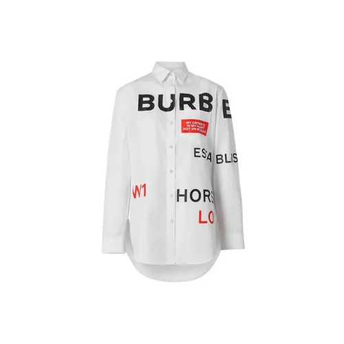 Burberry Shirts Women's White