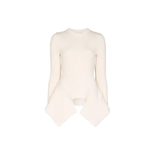 Alexander McQueen Cashmere Sweaters Women's White