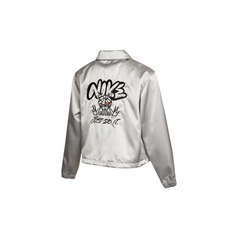 Nike Jackets Women's Silver-1