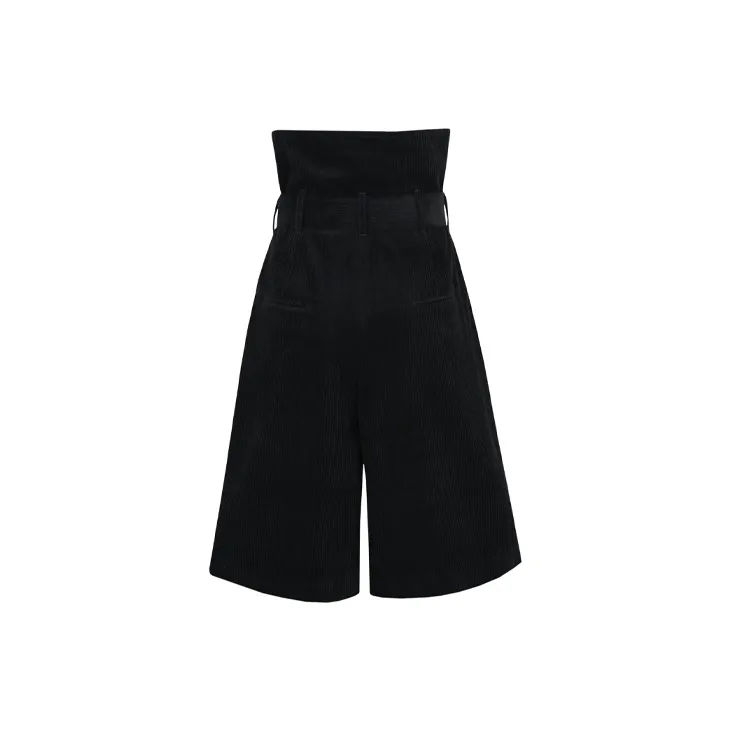 KIMHEKIM Casual Shorts Women's Black-1