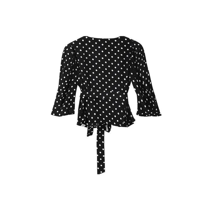 YUMOMO STAR Shirts Women's Black-1