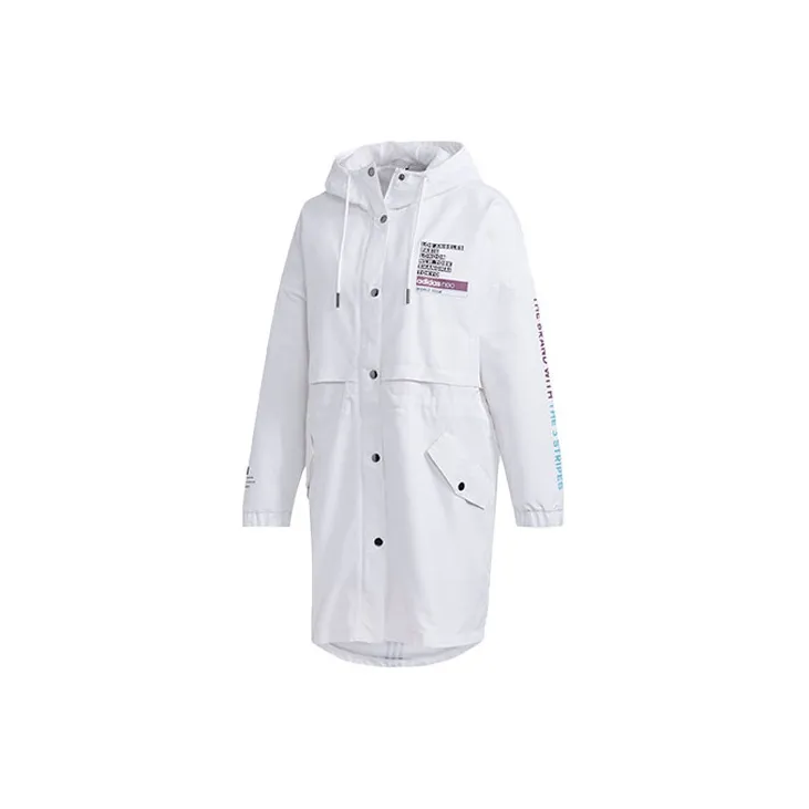 Adidas Neo Trench Coats Women's White-1